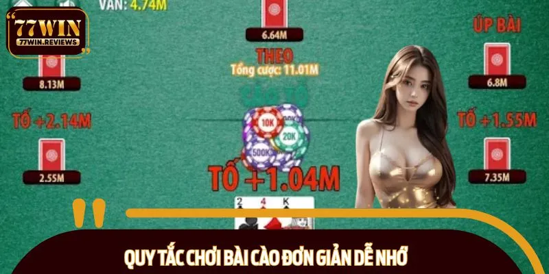 Quy tắc chơi bài cào đơn giản dễ nhớ